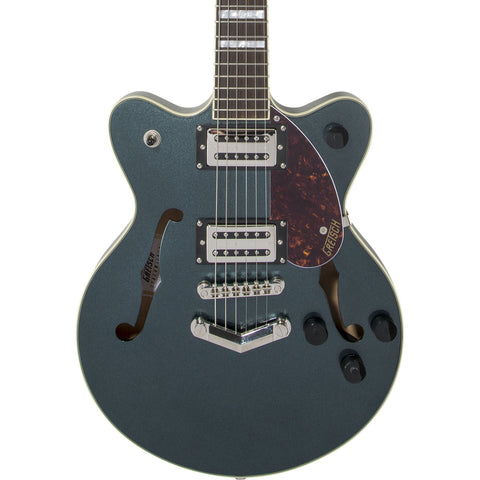 Gretsch Electric Guitars - G2655 Streamliner Jr. Center Block - Gunmetal - Front Close
