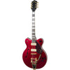 Gretsch Electric Guitars - G2622TG-P90 Limited Edition Streamliner Center Block P90 - Candy Apple Red - Angle
