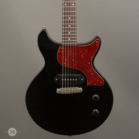 Collings Electric Guitars - 290 DC S - Jet Black - Aged - Front Close