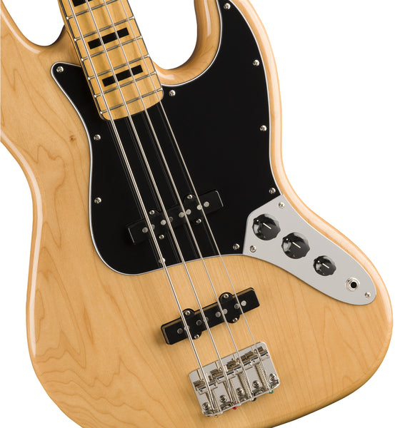 Squier - Classic Vibe '70s Jazz Bass - Natural | Mass Street Music