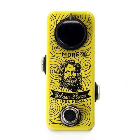 Mythos Pedals - Golden Fleece Mini Fuzz - Zeus Logo