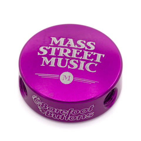 Barefoot Buttons V1 Mini - MSM Logo Purple