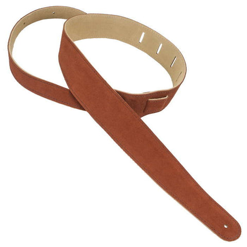 Henry Heller Straps - 2.5" Capri Suede - Rust