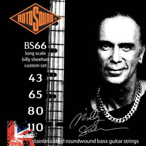 Rotosound Bass Strings BS66 Billy Sheehan Set