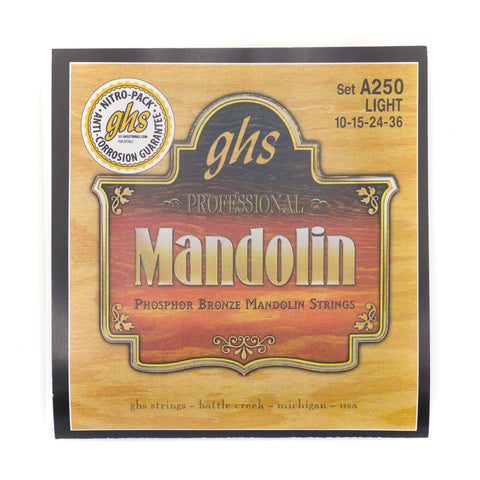GHS Mandolin Strings - Light A250