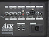 AER Compact 60/2 Acoustic Amp with Monitor - monitor back