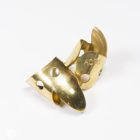 Acri Picks - Large Brass Fingerpicks (Pair)