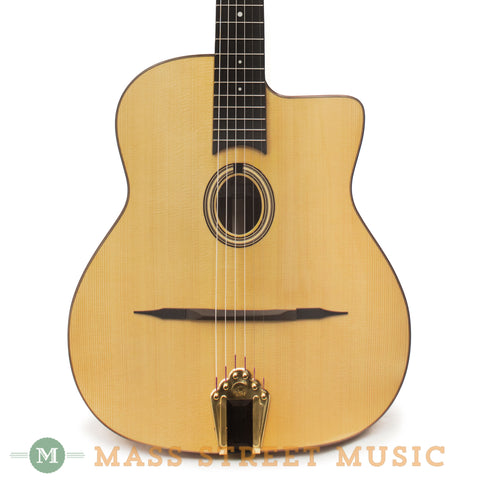 Altamira 2015 M20 Gypsy Jazz Guitar - front close