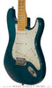 Fender American Deluxe Strat green photo angle close up