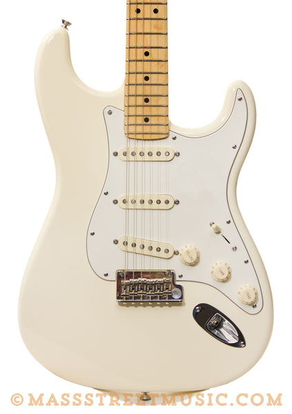 Fender - American Standard Strat Olympic White Electric Guitar