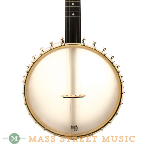 Bart Reiter Round Peak Open-Back Banjo - front close