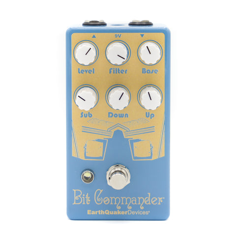 EarthQuaker Devices - Bit Commander Octave Synth - Retrospective Edition - Pastel Blue/Apricot