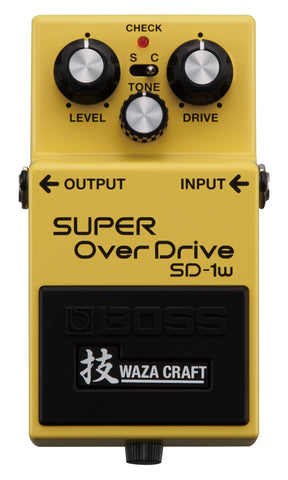 BOSS SD-1W Super Overdrive Waza Pedal