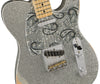 Fender - Brad Paisley Road Worn Telecaster - Silver Sparkle - Angle
