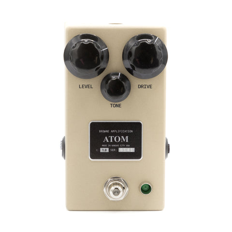 Browne Amplification - Atom - Nashville Overdrive - Front Close