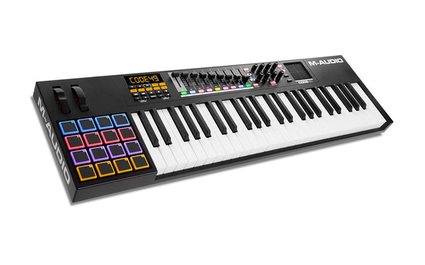 M-Audio - Code 49 USB MIDI Controller - Black | Mass Street Music