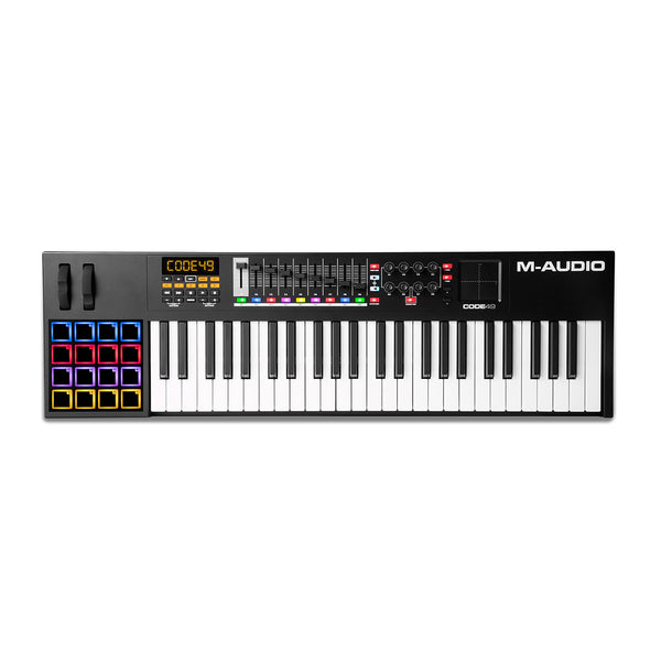 M-Audio - Code 49 USB MIDI Controller - Black | Mass Street Music