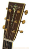 Collings D42 Brazilian A Varnish guitar - headstock flower pot inlay