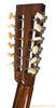 Collings 02 12 String acoustic - back of slotted headstock