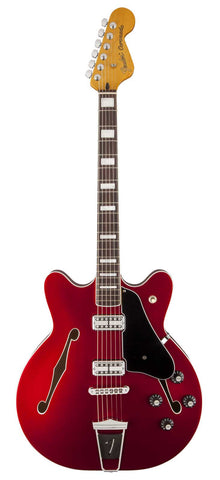 Fender Coronado electric guitar Candy Apple - Front