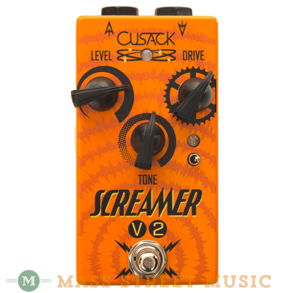 Cusack Effects - Screamer V2 Overdrive Pedal | Mass Street Music
