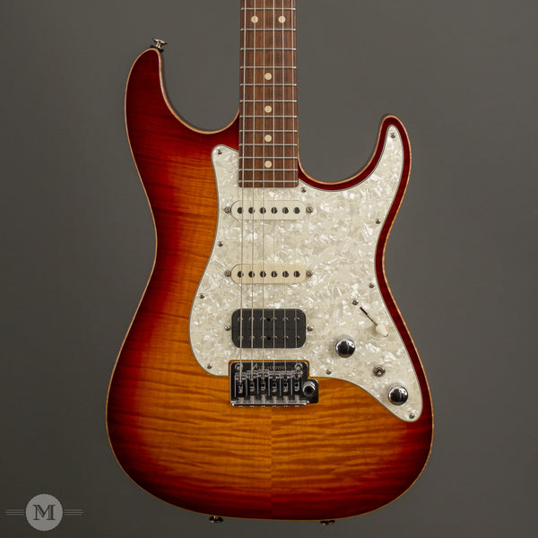 Tom Anderson Atom 2006 Dark Cherry Burst | Reverb
