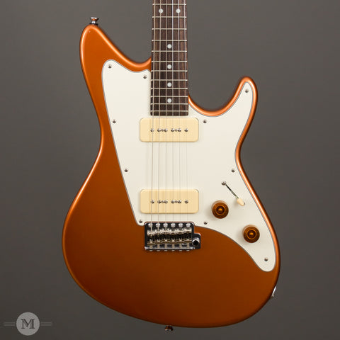 Don Grosh Electric Guitars - ElectraJet Copper Metallic - Short Scale - Front Close