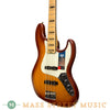 Fender American Elite Jazz Bass - Tobacco Burst - Angle