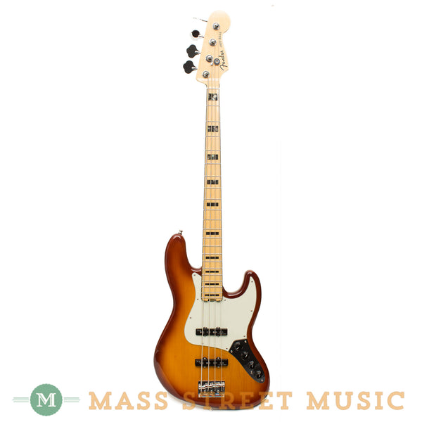 ベース Fender American Elite Jazz Bass Fender American Elite Jazz Bass (USA, EB) - 3 color sunburst