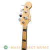 Fender American Elite Jazz Bass - Tobacco Burst - Headstock