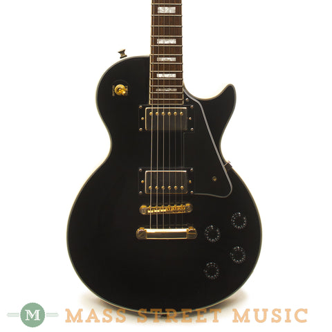 Epiphone Les Paul Custom Used - front close