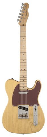 Fender American Tele Rustic Ash - Blonde - front