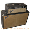 1967 Fender Bassman Amp - front angle stacked