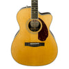 Fender PM-3 Deluxe 000 Paramount Series Acoustic Guitar - front close stock