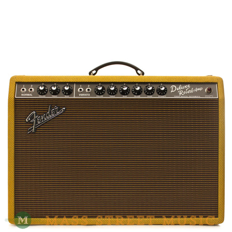 Fender '65 Deluxe Reverb Lacquered Tweed FSR Combo - front