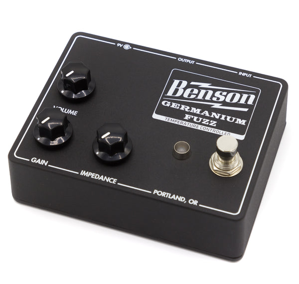 Benson Amps - Germanium Fuzz - Studio Black | Mass Street Music