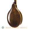 Gibson 1919 A-Style Sheraton Brown Mandolin - back angle