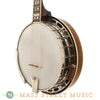Gold Tone Orange Blossom Long Neck Resonator Banjo Used - front angle