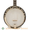 Gold Tone Orange Blossom Long Neck Resonator Banjo Used - front close