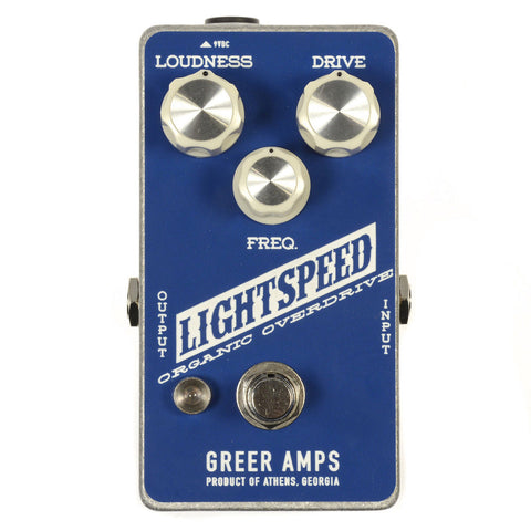 Greer Amps Lightspeed Organic Overdrive Pedal