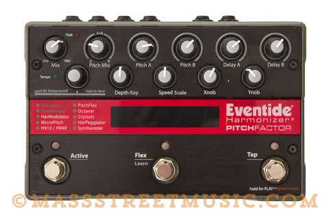Eventide Pitchfactor Used Pedal - front