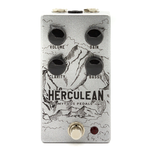 Mythos Pedals - Herculean V2 Overdrive - Top Jack