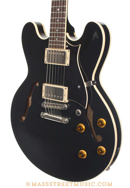 Heritage H-535 Ebony セミアコ USA製 Standard Collection H-535 Electric Guitar with Case, Ebony