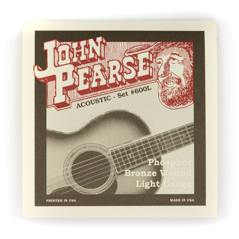 John Pearse - Phosphor Bronze Light Acoustic Strings