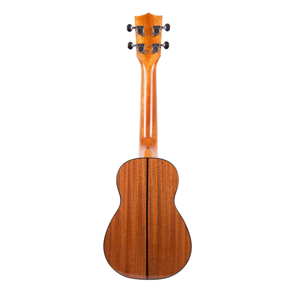 Kala KA SSLNG Solid Spruce Mahogany Long Neck Soprano Ukulele