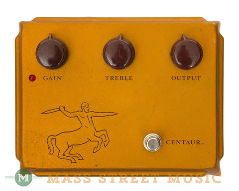 Klon Centaur Gold Overdrive Pedal - front