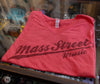 Mass Street Music - Ladies Baseball Logo T-Shirt