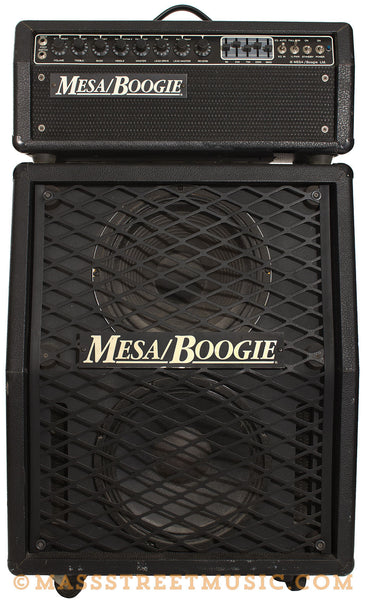 Mesa Boogie Mark III Head and 2x12 Cab, Black, Very Good Condition | Mass  Street Music