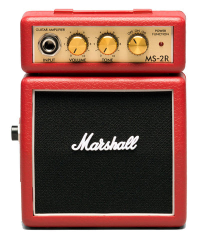 Marshall MS-2R Red Micro Stack Electric Guitar Amp
