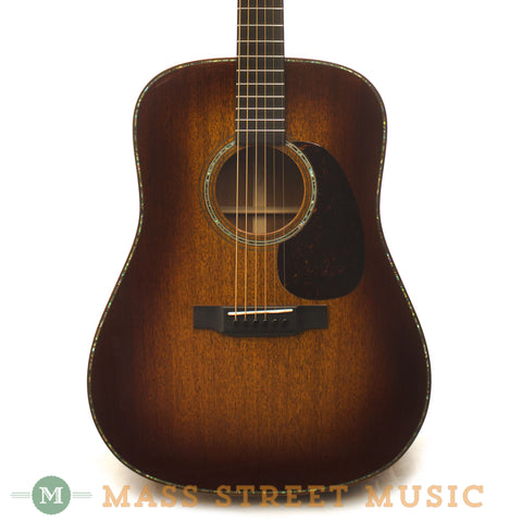 Martin D-14 F Mahogany Custom Shop Acoustic Guitar - front close